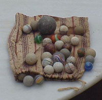 Sewell C. Biggs' marble collection
