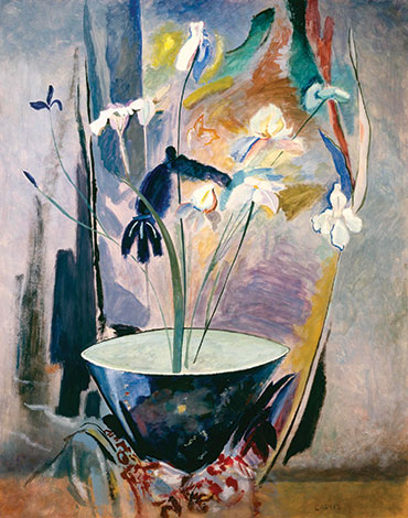 Still Life with Iris in a Bowl
